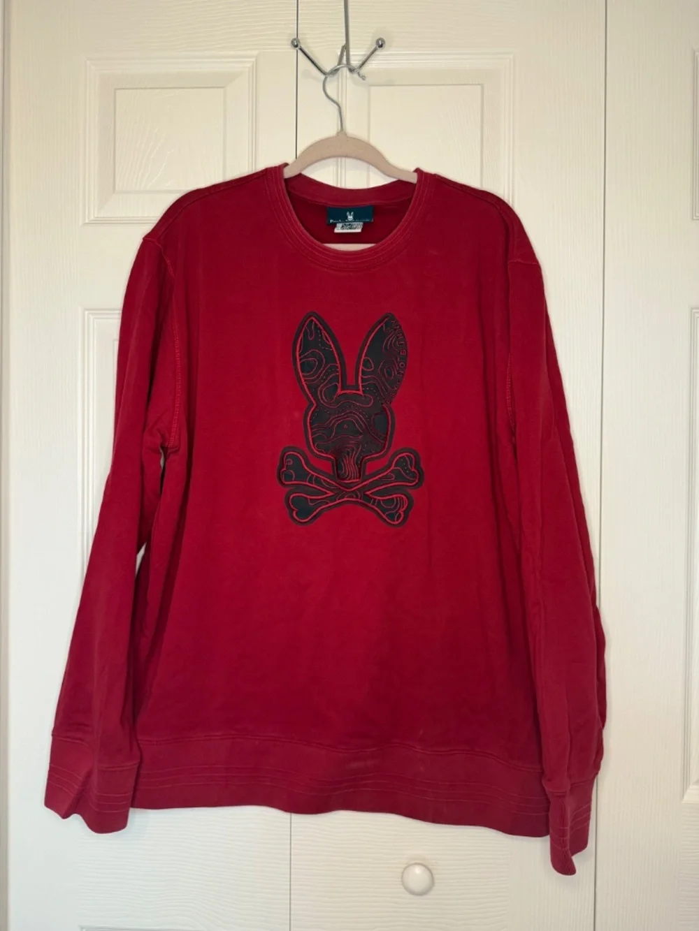 Psycho Bunny Dixon Logo Sweatshirt (Mulled Wine)